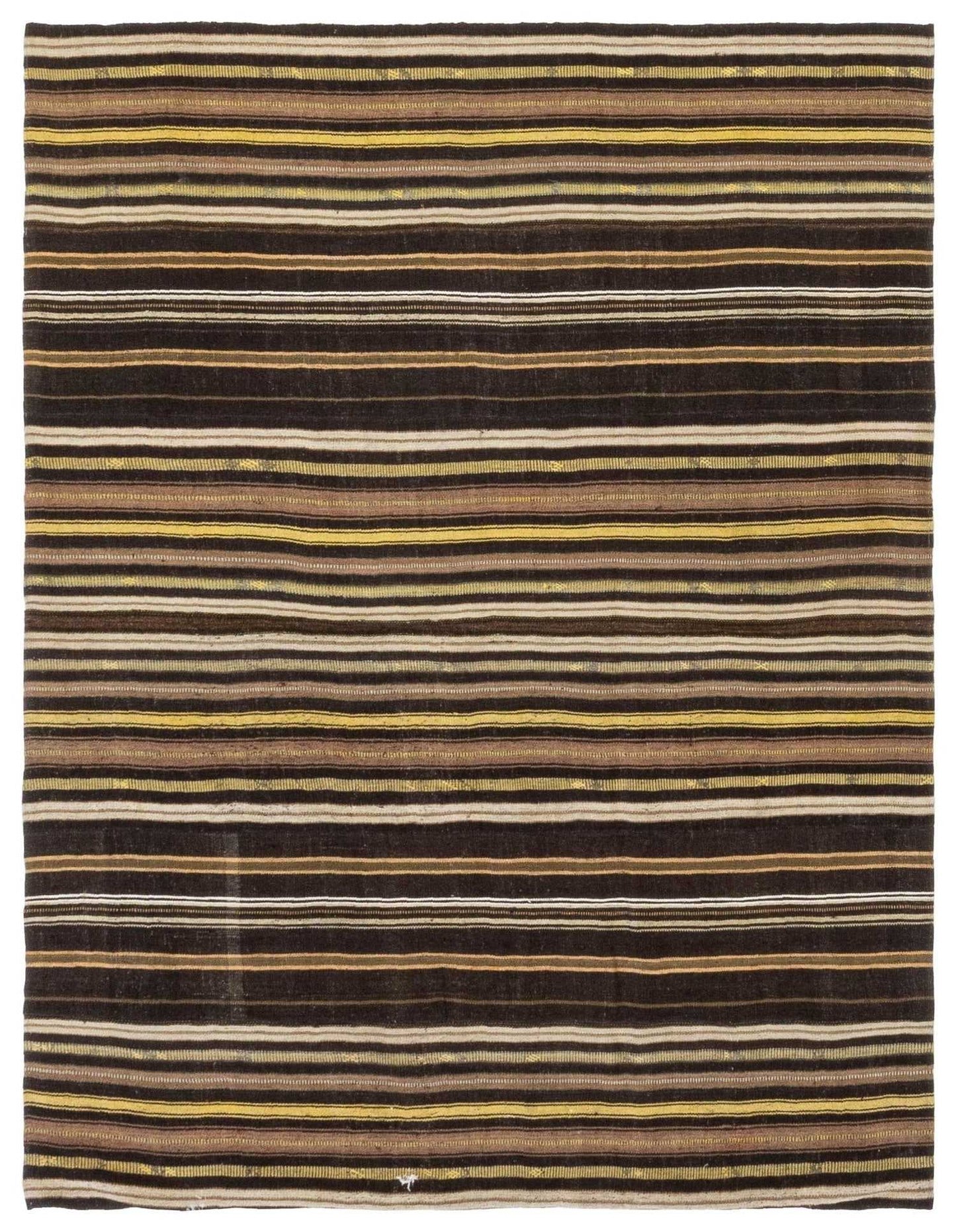 Vintage Rag Rug Handwoven Contemporary Rug