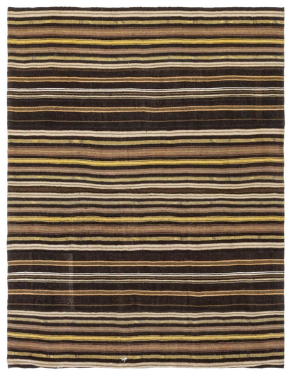 Vintage Rag Rug Handwoven Contemporary Rug