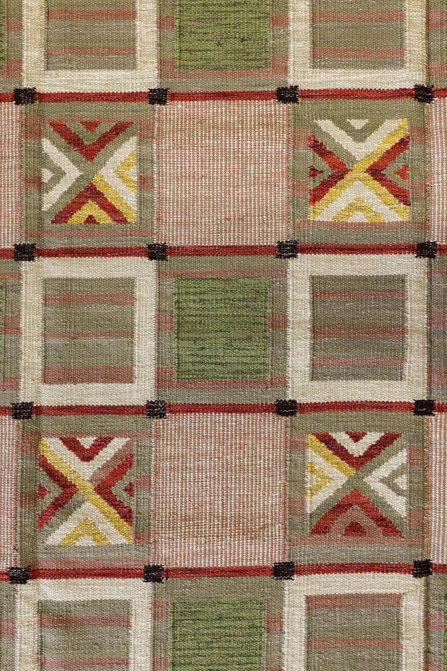 Scandinavian Handwoven Contemporary Rug, J80282