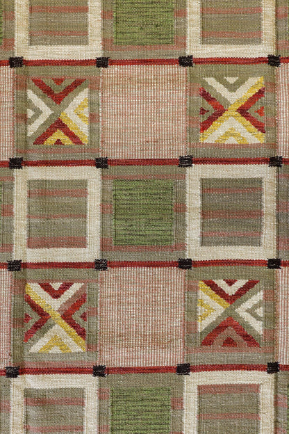 Scandinavian Handwoven Contemporary Rug, J80282