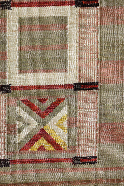 Scandinavian Handwoven Contemporary Rug, J80282