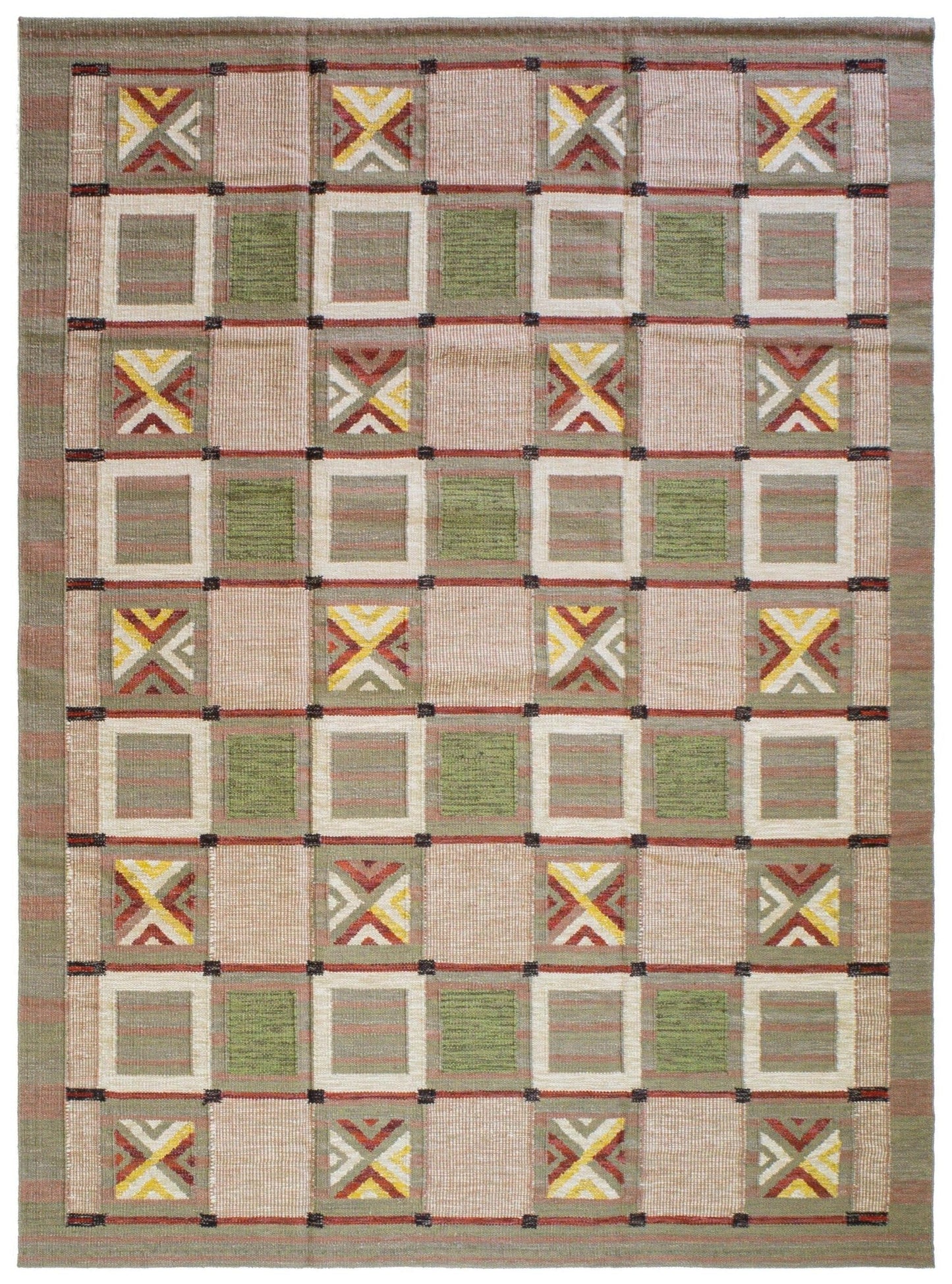 Scandanavian Handwoven Contemporary Rug