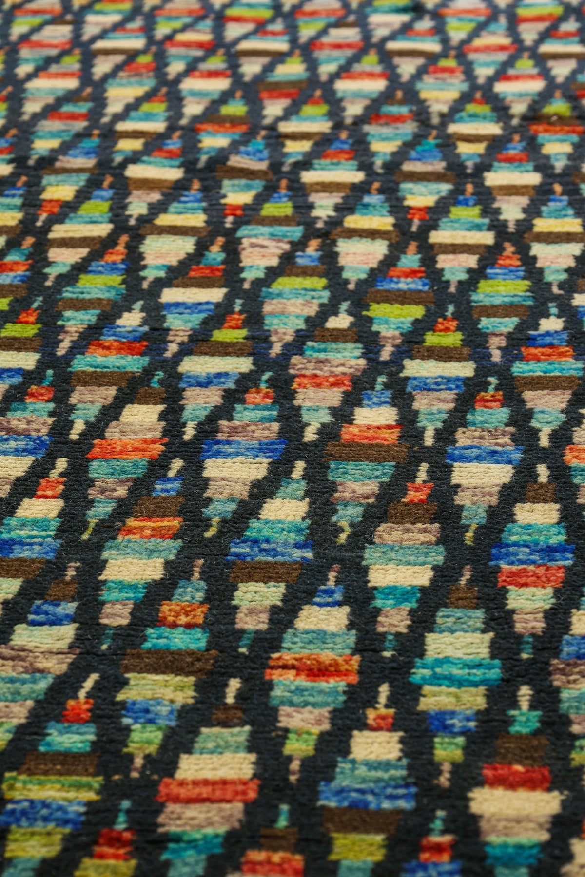 Scandinavian Handwoven Contemporary Rug, J79492