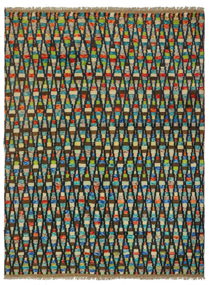 Scandinavian Handwoven Contemporary Rug