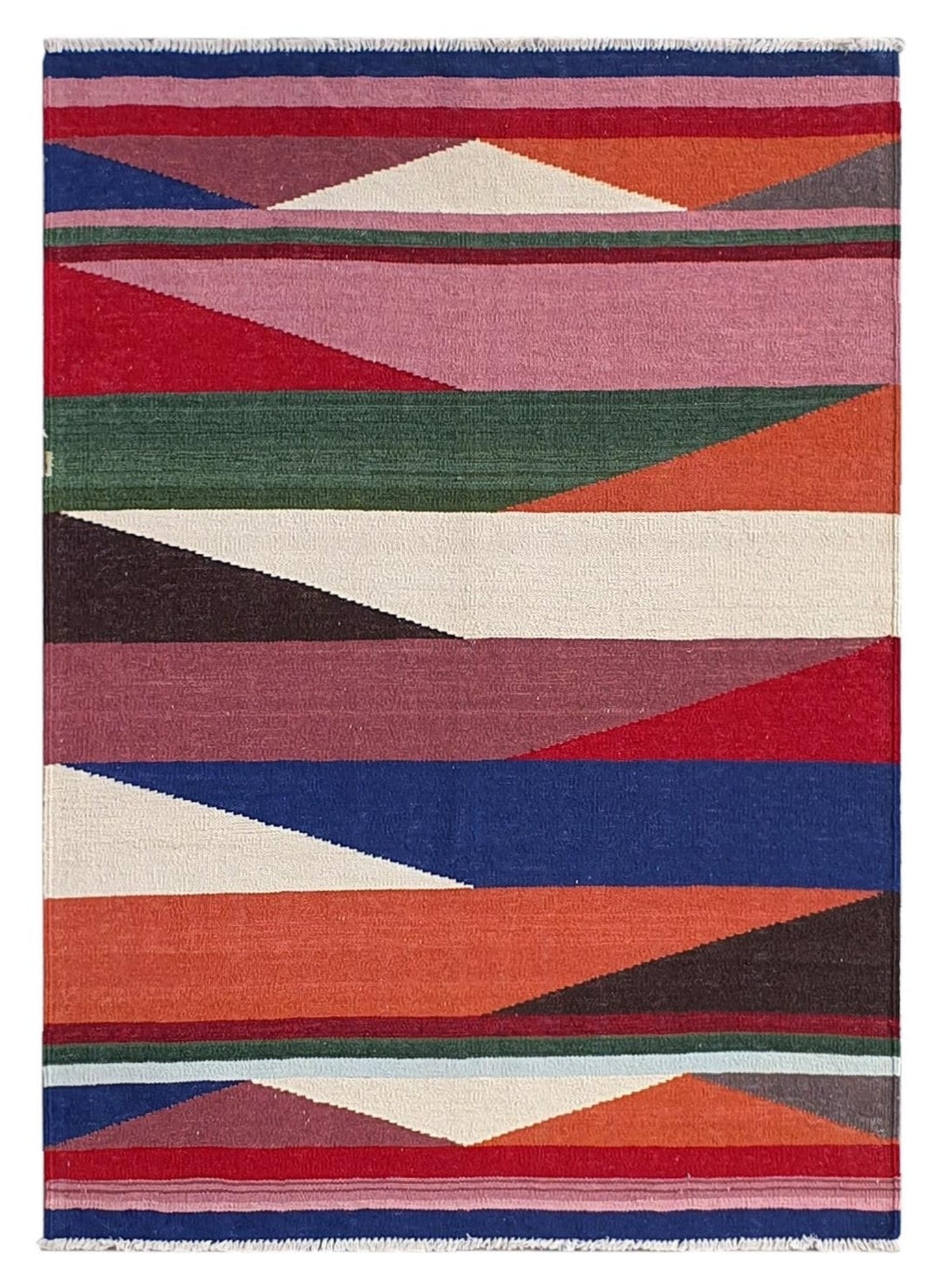 Scandinavian Handwoven Contemporary Rug