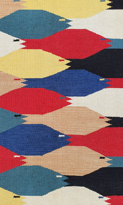 Scandinavian Handwoven Contemporary Rug, J80105