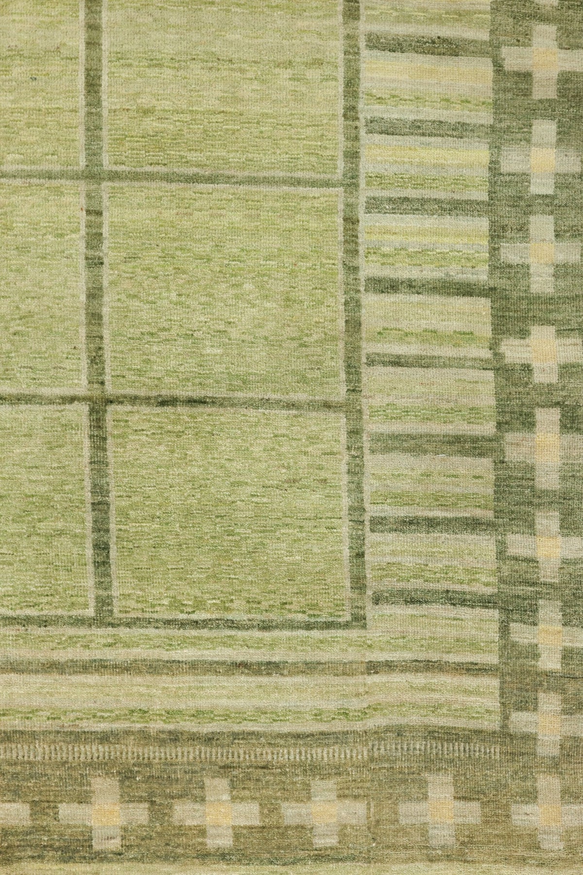 Scandinavian Handwoven Contemporary Rug, J80948