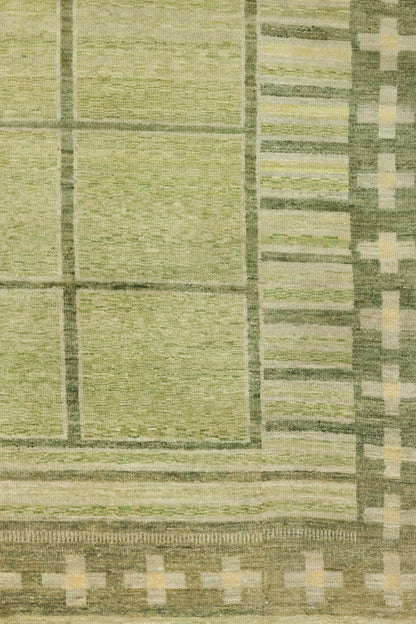 Scandinavian Handwoven Contemporary Rug, J80948