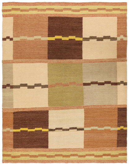 Scandinavian Handwoven Contemporary Rug