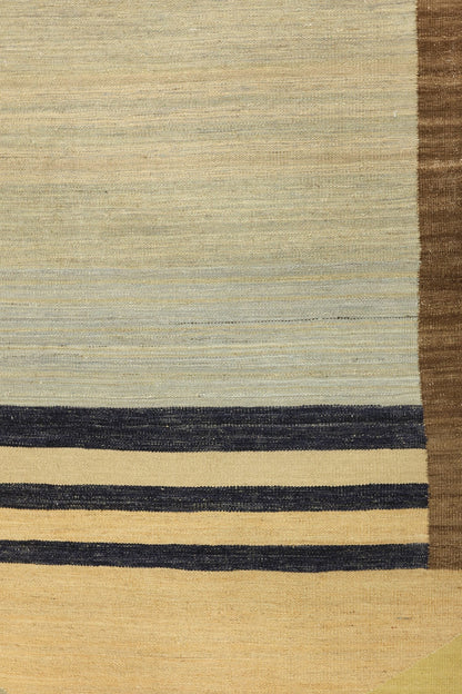 Scandinavian Handwoven Contemporary Rug, J80965