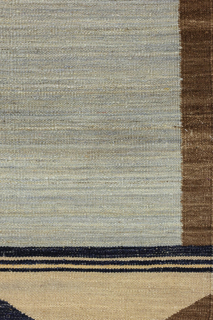 Scandinavian Handwoven Contemporary Rug, J80967