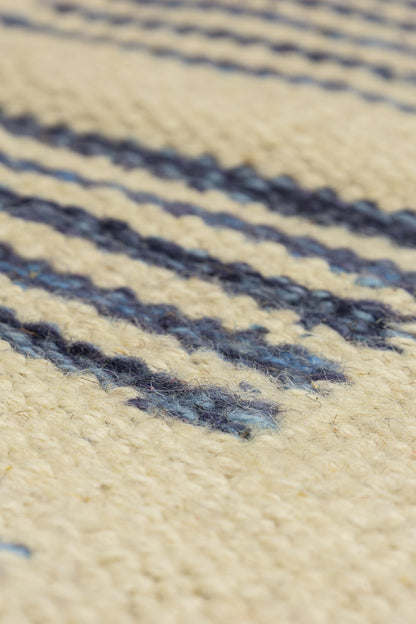 Scandinavian Handwoven Contemporary Rug, J80968