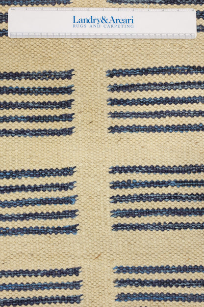 Scandinavian Handwoven Contemporary Rug, J80968