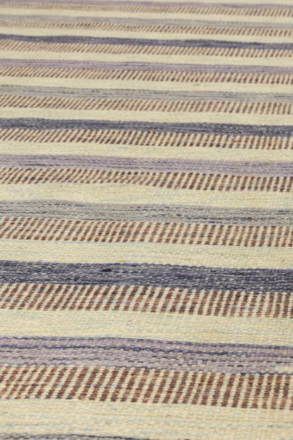 Scandinavian Handwoven Contemporary Rug, J80969