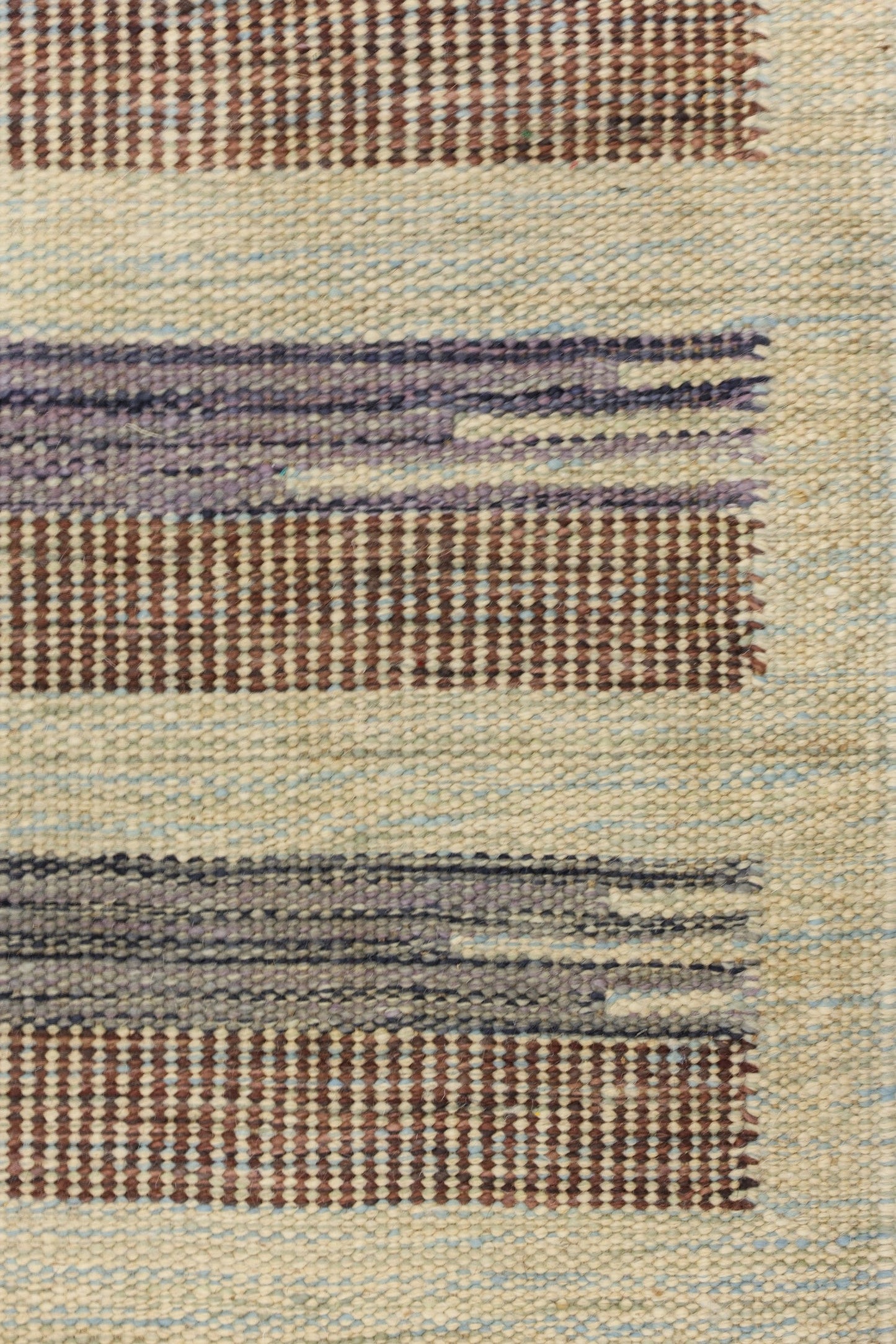 Scandinavian Handwoven Contemporary Rug, J80969