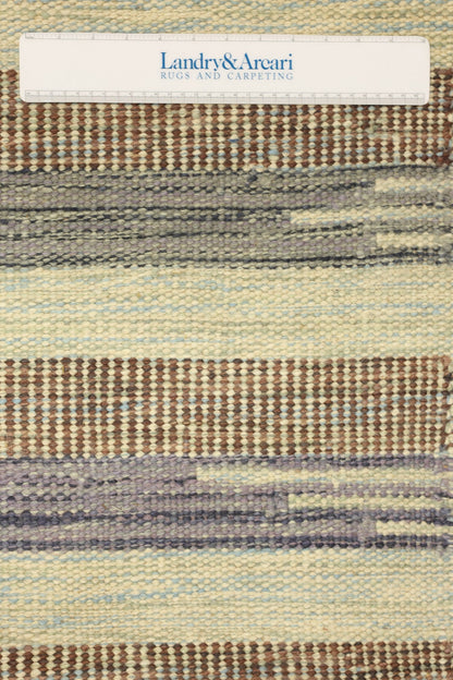 Scandinavian Handwoven Contemporary Rug, J80969
