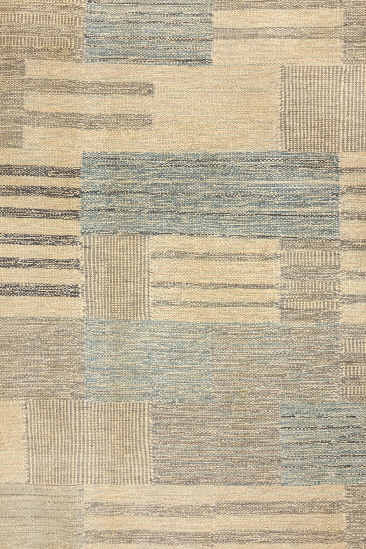 Scandinavian Handwoven Contemporary Rug, J80970