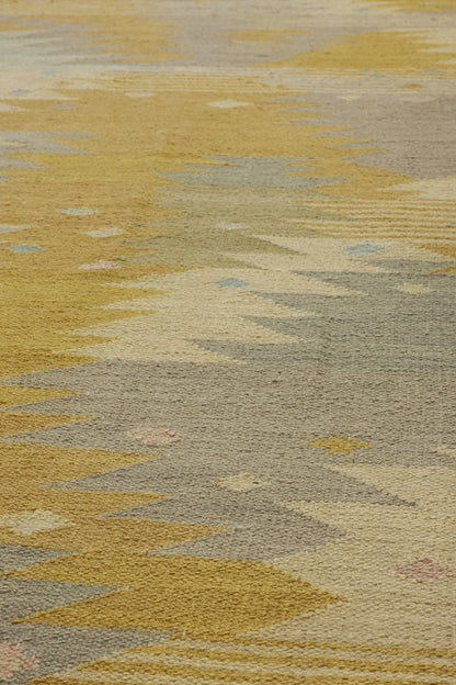 Scandinavian Handwoven Contemporary Rug, J80971