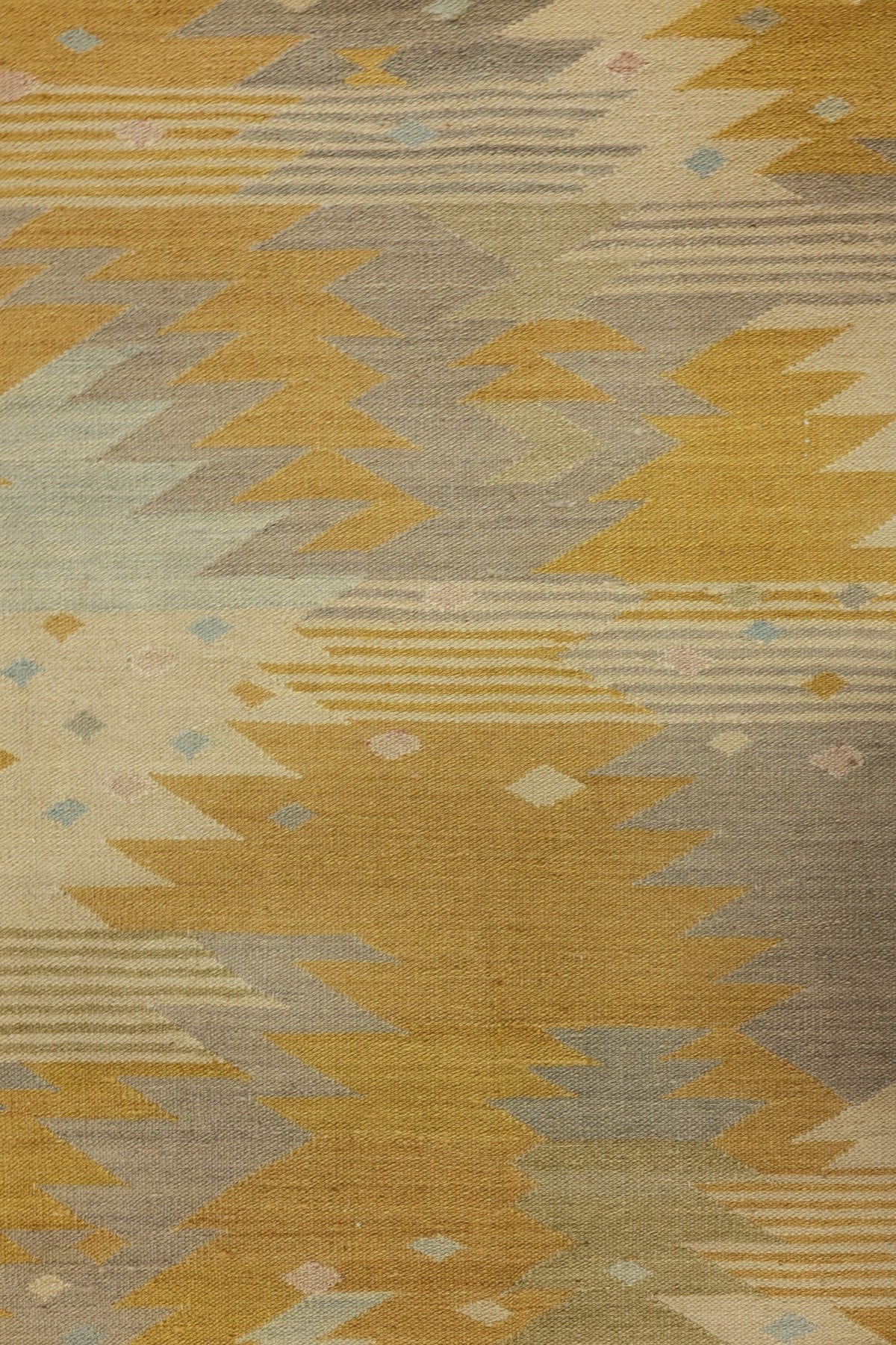 Scandinavian Handwoven Contemporary Rug, J80971