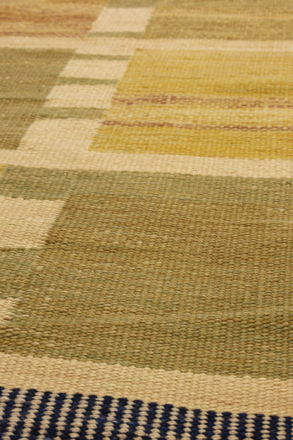 Scandinavian Handwoven Contemporary Rug, J80974