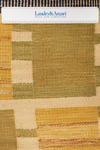 Scandinavian Handwoven Contemporary Rug, J80974