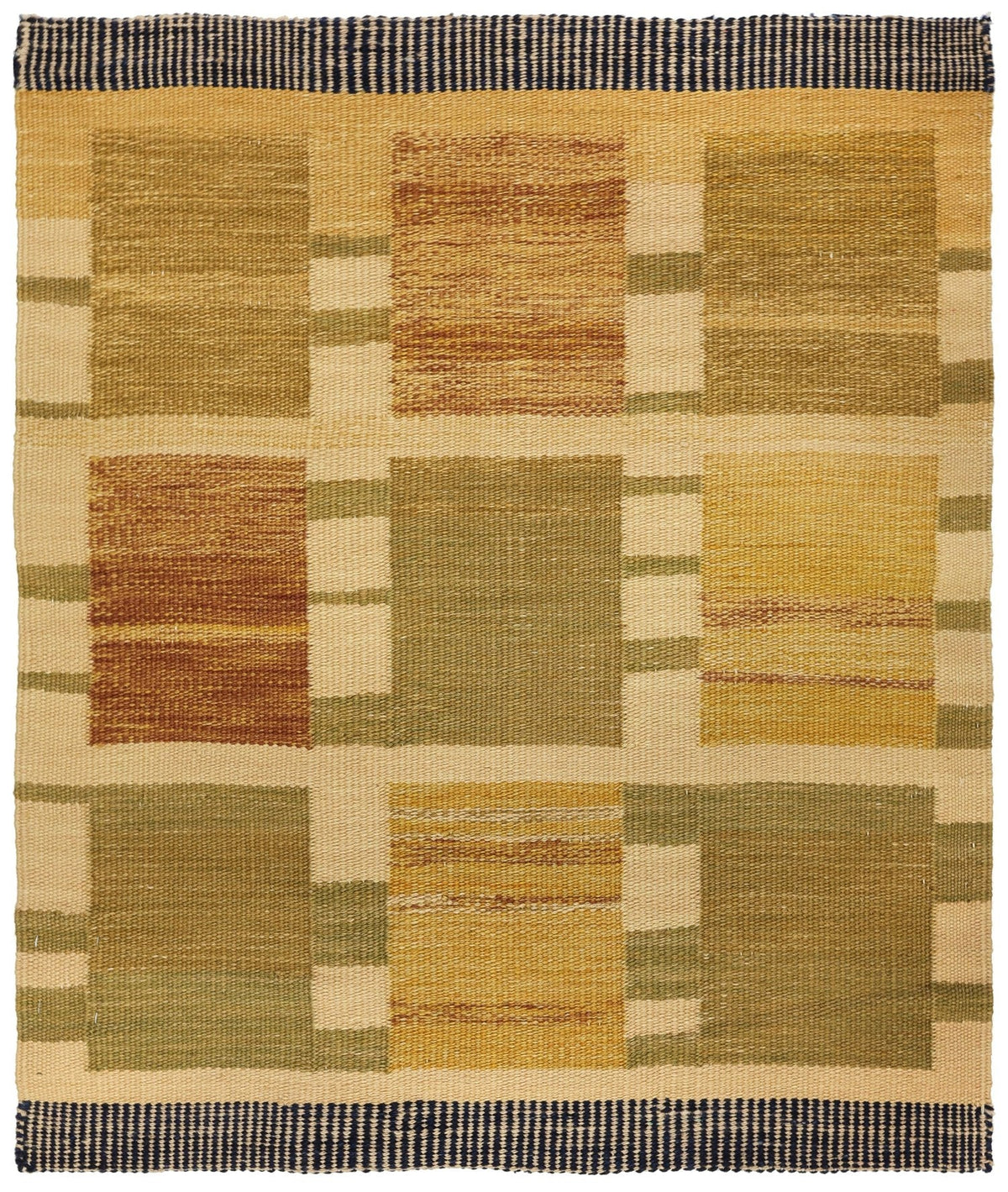 Scandinavian Handwoven Contemporary Rug