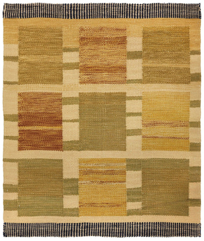 Scandinavian Handwoven Contemporary Rug
