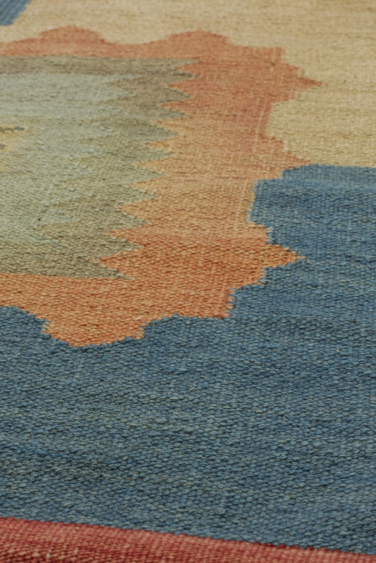 Scandinavian Handwoven Contemporary Rug, J80975