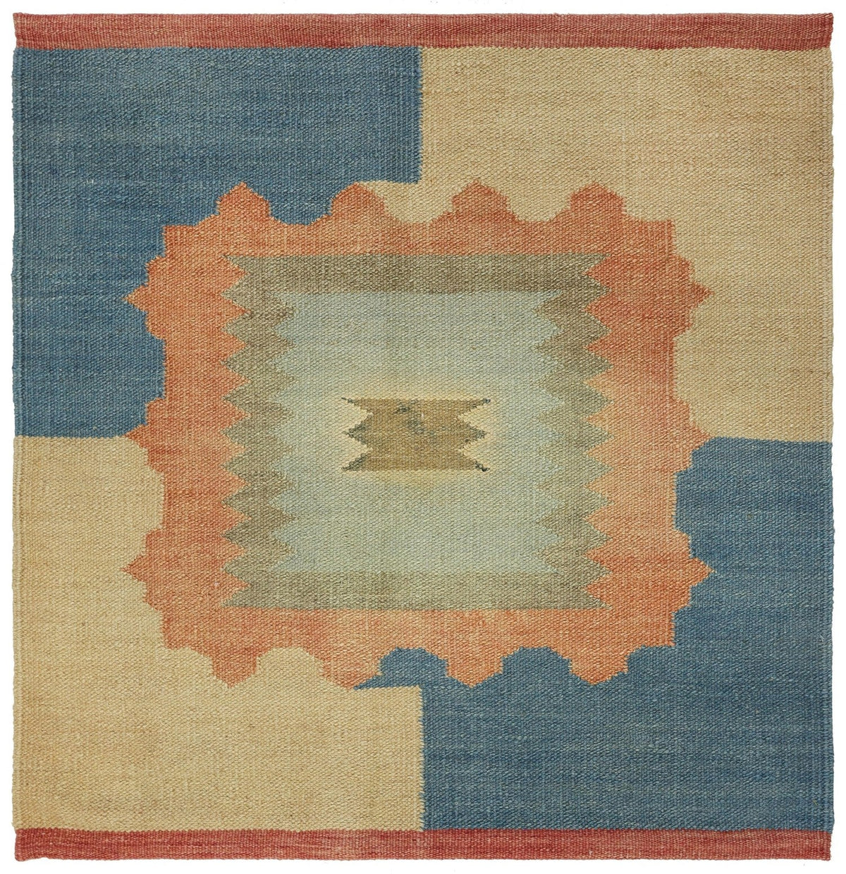 Scandinavian Handwoven Contemporary Rug
