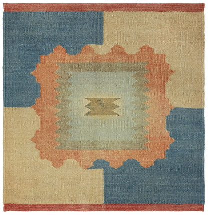 Scandinavian Handwoven Contemporary Rug