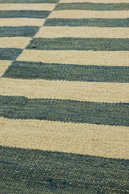 Scandinavian Handwoven Contemporary Rug, J80976