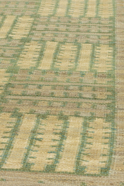 Scandinavian Handwoven Contemporary Rug, J80977