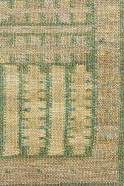Scandinavian Handwoven Contemporary Rug, J80977