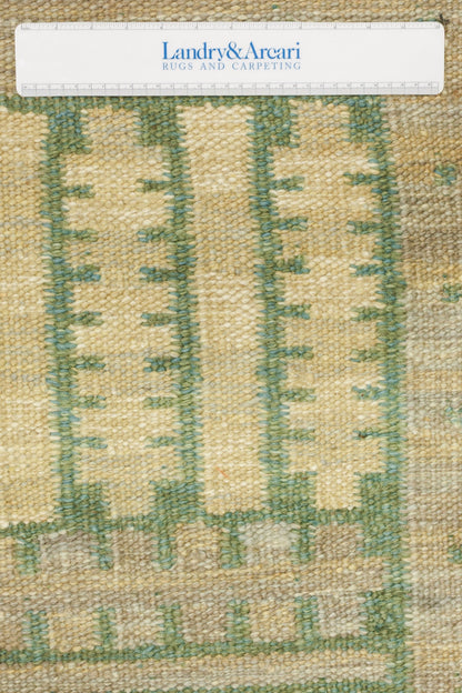 Scandinavian Handwoven Contemporary Rug, J80977