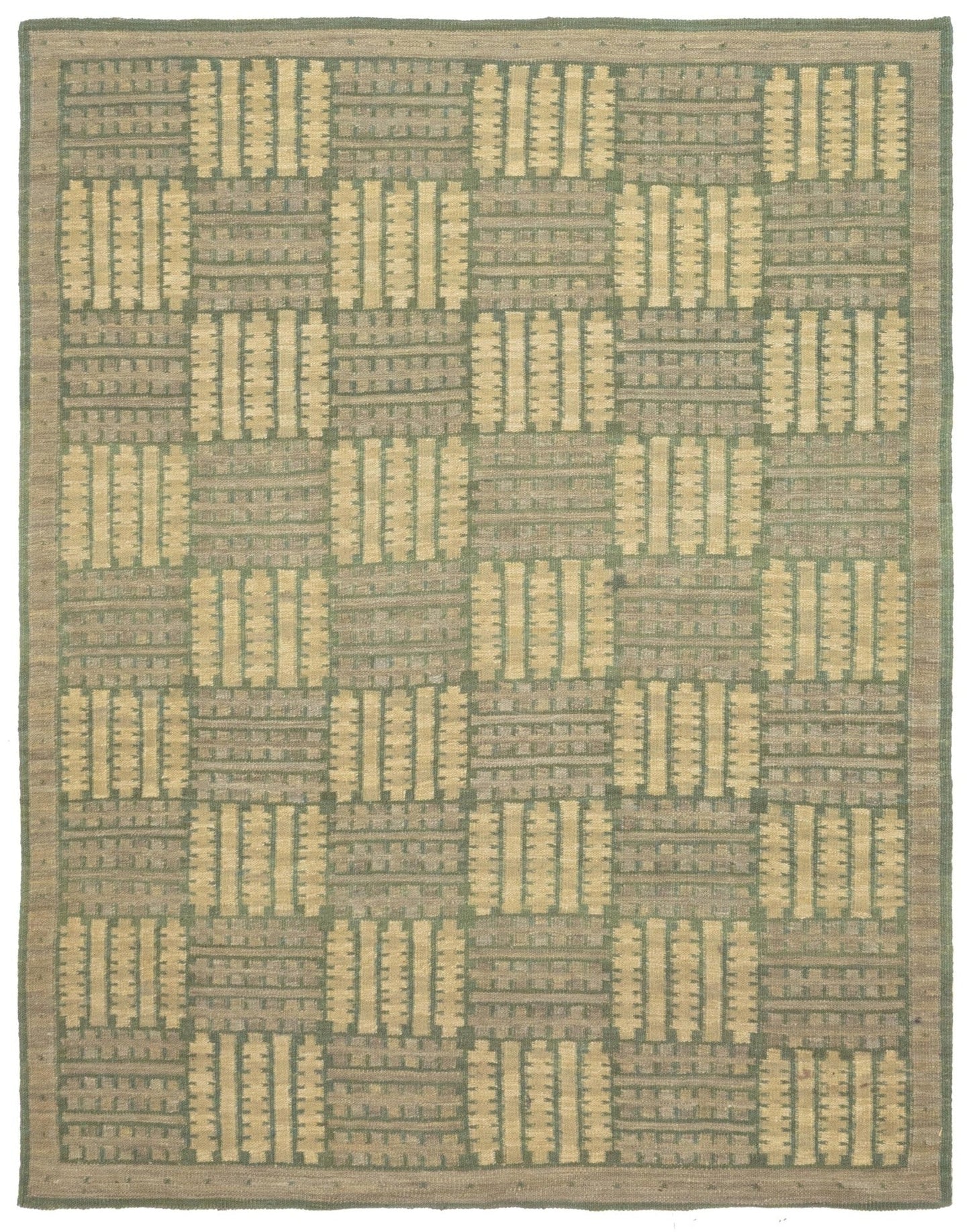 Scandinavian Handwoven Contemporary Rug