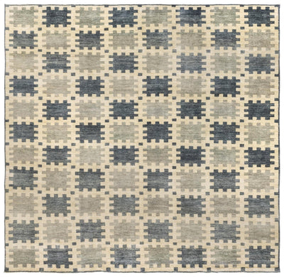 Scandinavian Handwoven Contemporary Rug