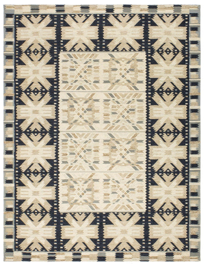 Scandinavian Handwoven Contemporary Rug
