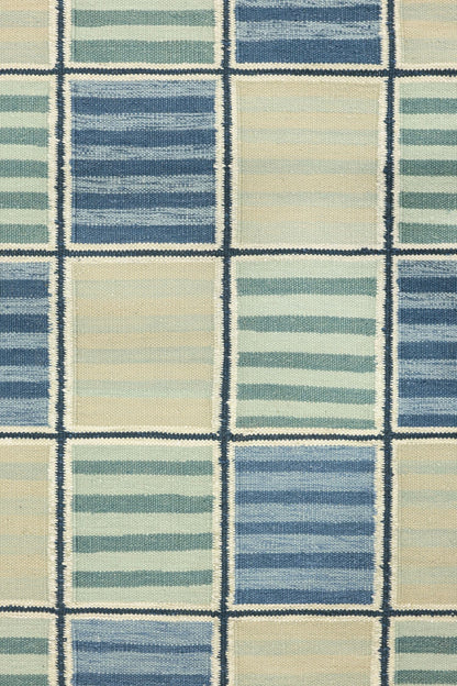 Scandinavian Handwoven Contemporary Rug, J81285