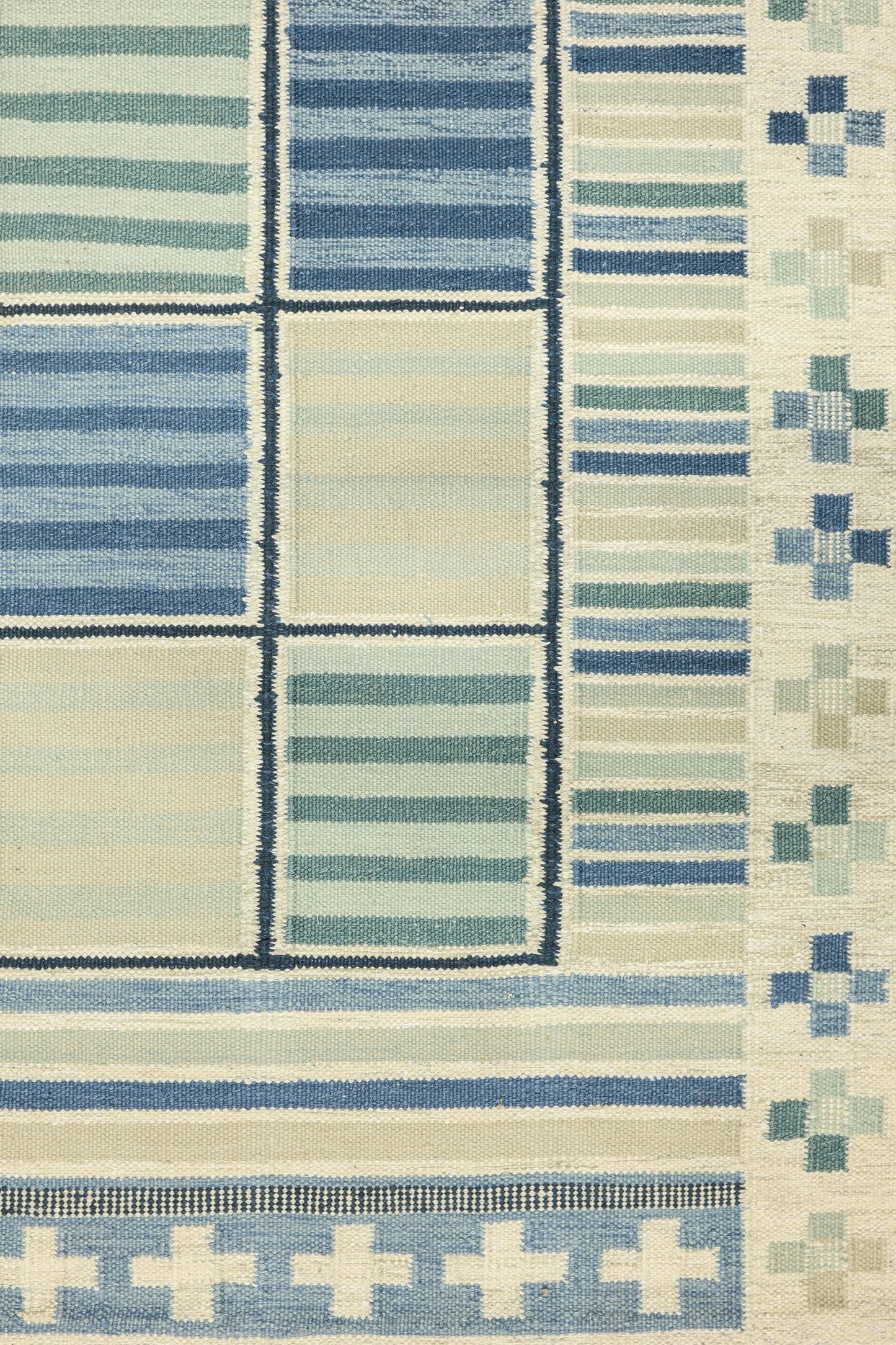 Scandinavian Handwoven Contemporary Rug, J81285