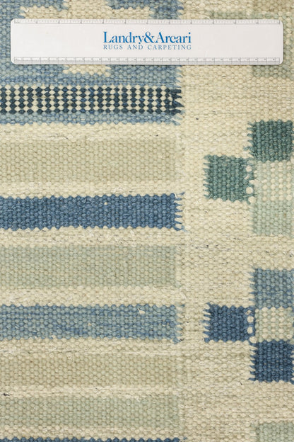 Scandinavian Handwoven Contemporary Rug, J81285