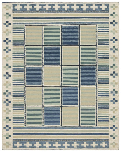 Scandinavian Handwoven Contemporary Rug