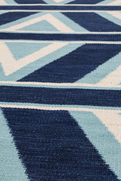 Scandinavian Handwoven Contemporary Rug, J81420