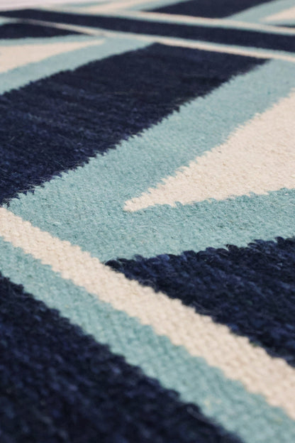 Scandinavian Handwoven Contemporary Rug, J81420