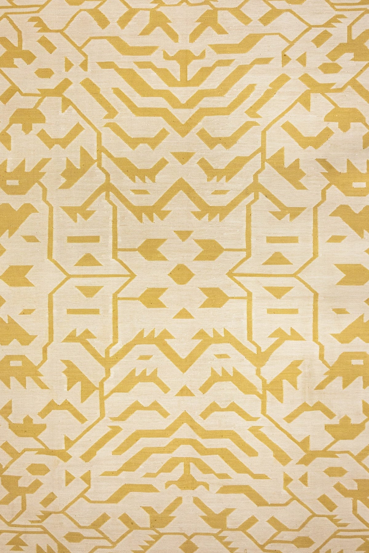Scandinavian Handwoven Contemporary Rug, J88483
