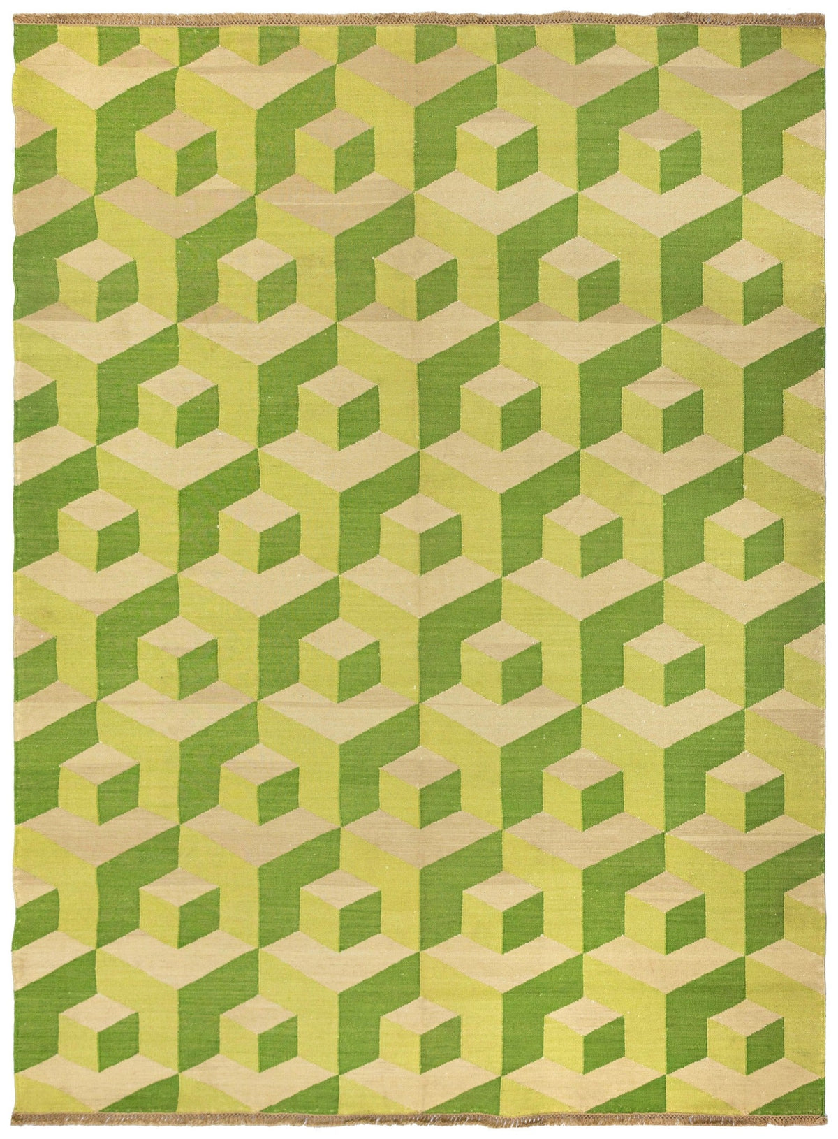 Scandinavian Handwoven Contemporary Rug