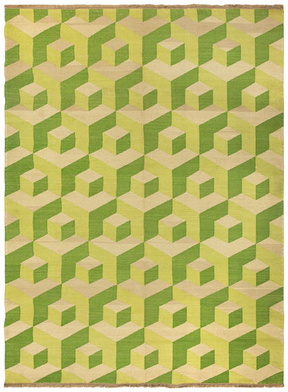 Scandinavian Handwoven Contemporary Rug