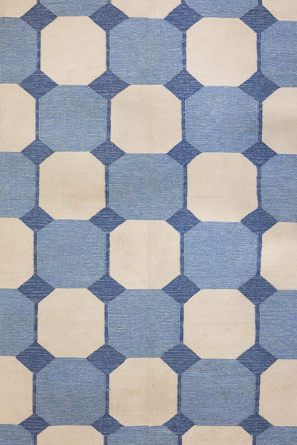 Scandinavian Handwoven Contemporary Rug, J88485
