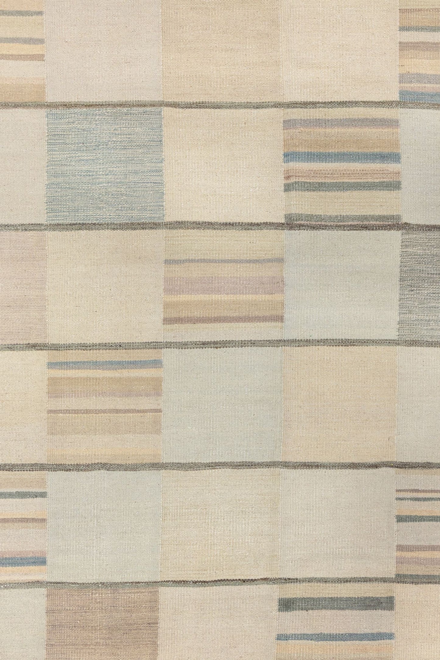 Scandinavian Handwoven Contemporary Rug, J88730