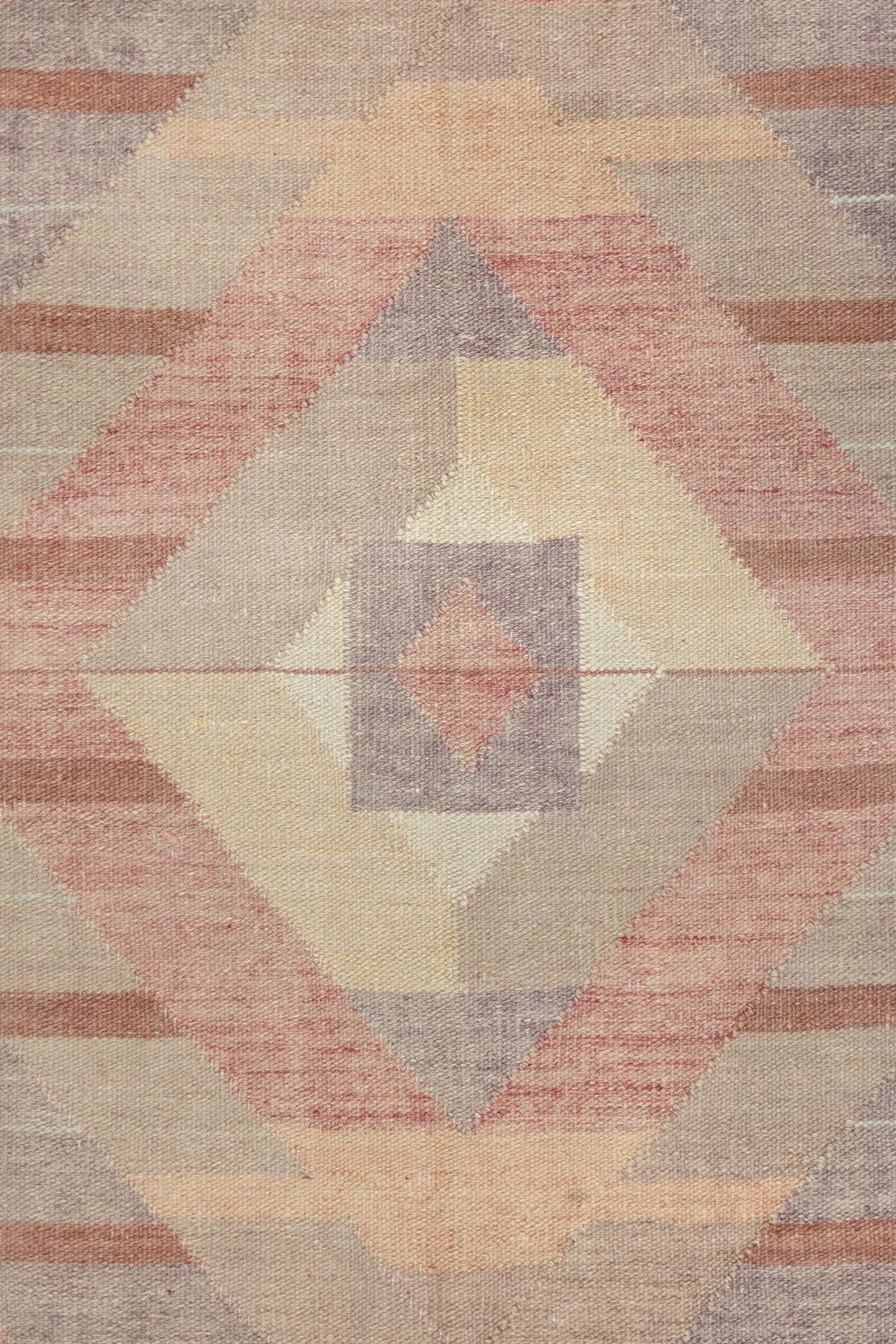 Scandinavian Handwoven Contemporary Rug, J88731
