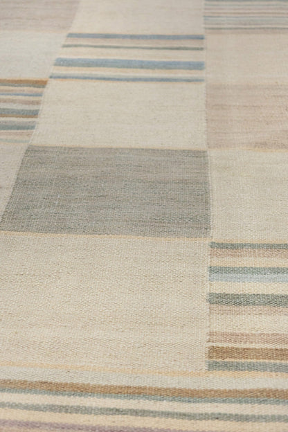 Scandinavian Handwoven Contemporary Rug, J88732